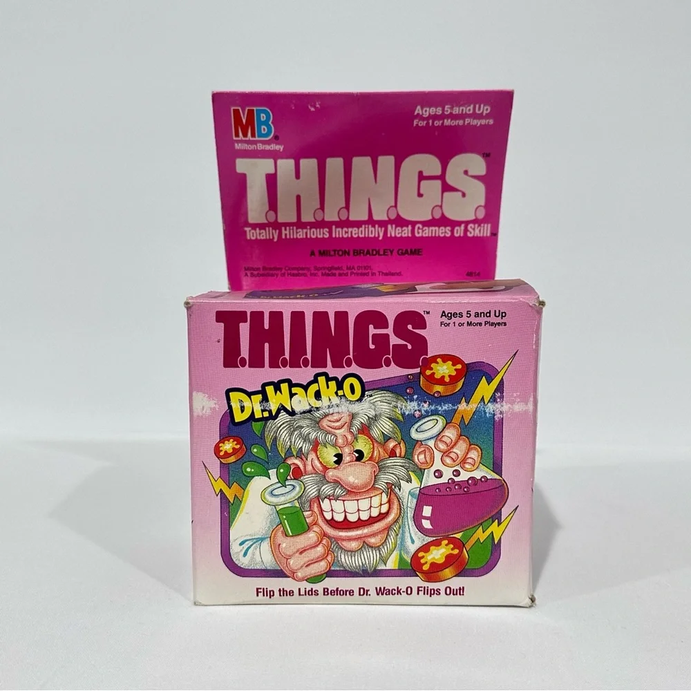 Vintage Milton Bradley T.H.I.N.G.S. Dr. Wack-o Game